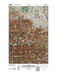 Helena 2011 topographic map thumbnail