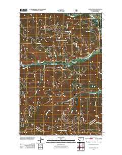 Helwick Peak 2011 topographic map thumbnail
