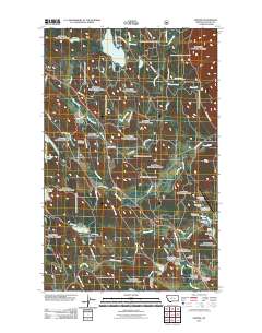 Fortine 2011 topographic map thumbnail