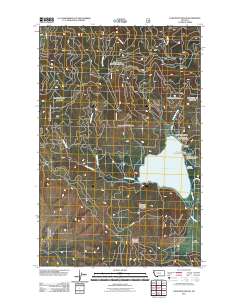 Lake Mary Ronan 2011 topographic map thumbnail