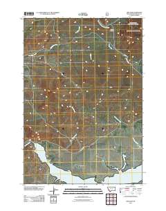 Lima Dam 2011 topographic map thumbnail