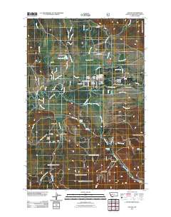 Lincoln 2011 topographic map thumbnail