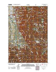 Homestake 2011 topographic map thumbnail