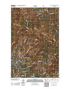 McCormick Peak 2011 topographic map thumbnail