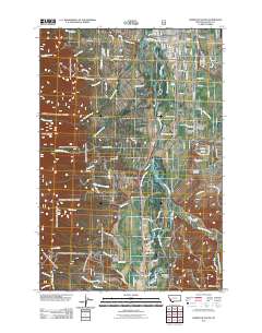 Hamilton South 2011 topographic map thumbnail