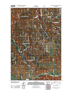 Lower Seymour Lake 2011 topographic map thumbnail