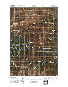 Loco Mountain 2011 topographic map thumbnail