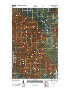 McGee Meadow 2011 topographic map thumbnail