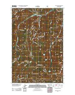 McGee Peak 2011 topographic map thumbnail