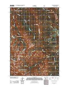 Koch Peak 2011 topographic map thumbnail