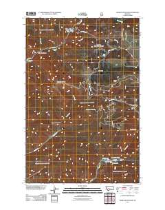 Hogback Mountain 2011 topographic map thumbnail
