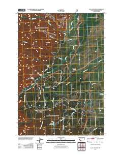 Isaac Meadows 2011 topographic map thumbnail