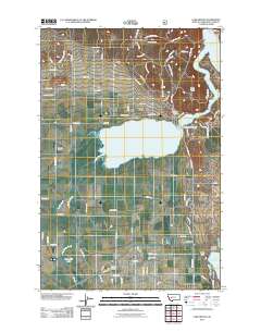 Lake Helena 2011 topographic map thumbnail