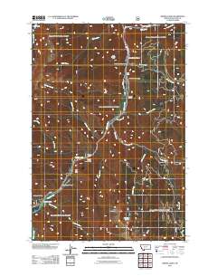Hidden Lakes 2011 topographic map thumbnail