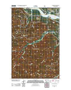 Larchwood 2011 topographic map thumbnail