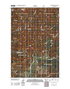 Monument Peak 2011 topographic map thumbnail