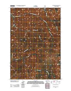Monitor Peak 2011 topographic map thumbnail
