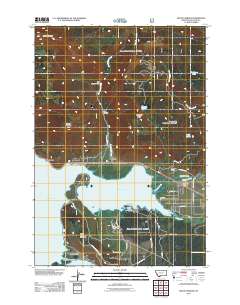 Mount Hebgen 2011 topographic map thumbnail