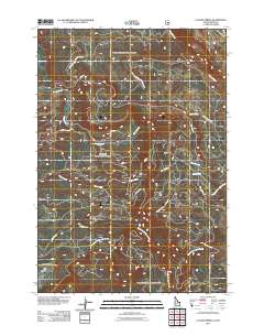 Latham Spring 2011 topographic map thumbnail