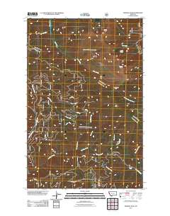 Penrose Peak 2011 topographic map thumbnail
