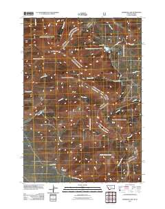 Morrison Lake 2011 topographic map thumbnail