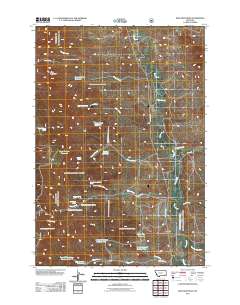 King Mountain 2011 topographic map thumbnail