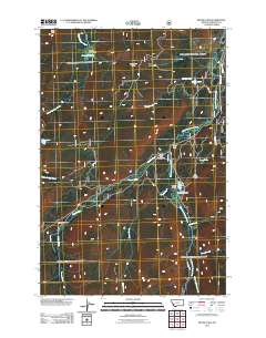 Moose Lake 2011 topographic map thumbnail