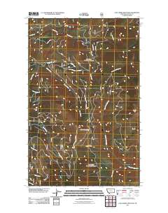 Lost Horse Mountain 2011 topographic map thumbnail