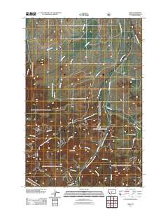 Lebo 2011 topographic map thumbnail