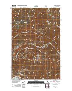 Murray 2011 topographic map thumbnail