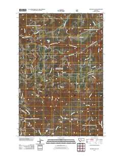Russian Flat 2011 topographic map thumbnail