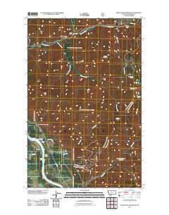 Seven Point Mountain 2011 topographic map thumbnail