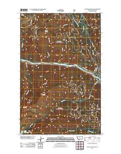 Scenery Mountain 2011 topographic map thumbnail