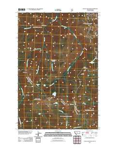 Schley Mountain 2011 topographic map thumbnail