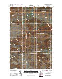 Sheep Mountain 2011 topographic map thumbnail
