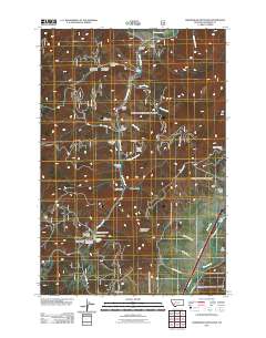 Sheepshead Mountain 2011 topographic map thumbnail
