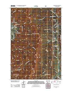 Saddle Peak 2011 topographic map thumbnail