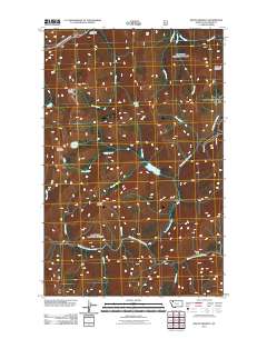 Mount Bradley 2011 topographic map thumbnail