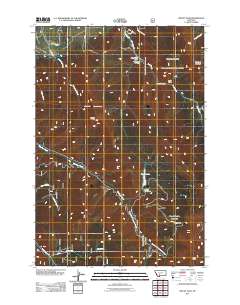 Mount Ellis 2011 topographic map thumbnail