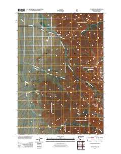No Man Peak 2011 topographic map thumbnail