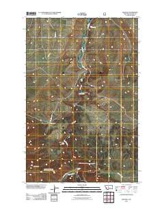 Riceville 2011 topographic map thumbnail