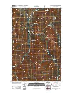 Red Plume Mountain 2011 topographic map thumbnail