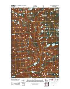 Piper-Crow Pass 2011 topographic map thumbnail