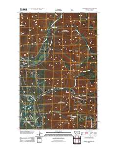 Mount Marston 2011 topographic map thumbnail