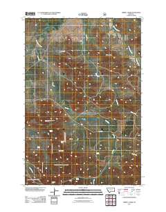 Terrell Creek 2011 topographic map thumbnail
