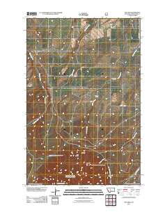 The Arch 2011 topographic map thumbnail