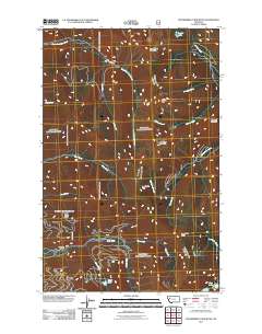 Thunderbolt Mountain 2011 topographic map thumbnail