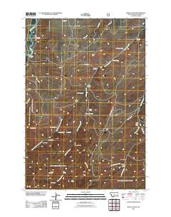 Ross Canyon 2011 topographic map thumbnail