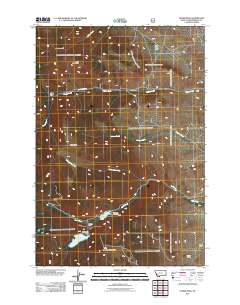 Storm Peak 2011 topographic map thumbnail