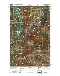 Shroder Creek 2011 topographic map thumbnail